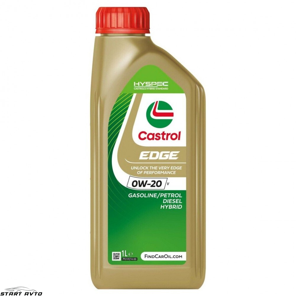 МАСЛО CASTROL EDGE 0W-20 V - 1 ЛИТЪР