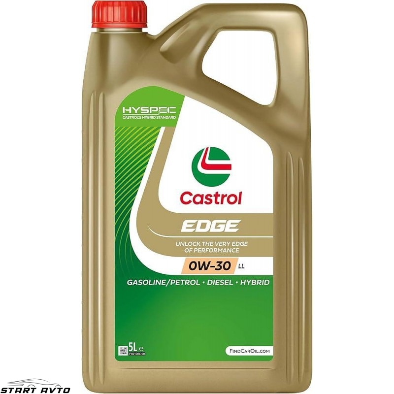 МАСЛО CASTROL EDGE 0W-30 LL - 5 ЛИТРА