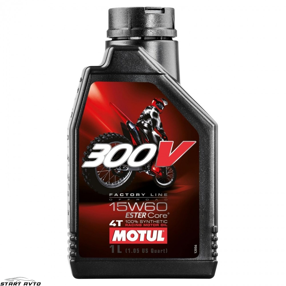 МАСЛО MOTUL 300V FL Off Road 4T 15W-60 - 1 ЛИТЪР