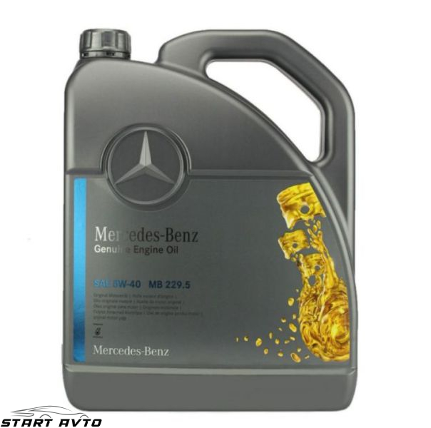 МАСЛО MERCEDES-BENZ 5W40 - 5 ЛИТРА