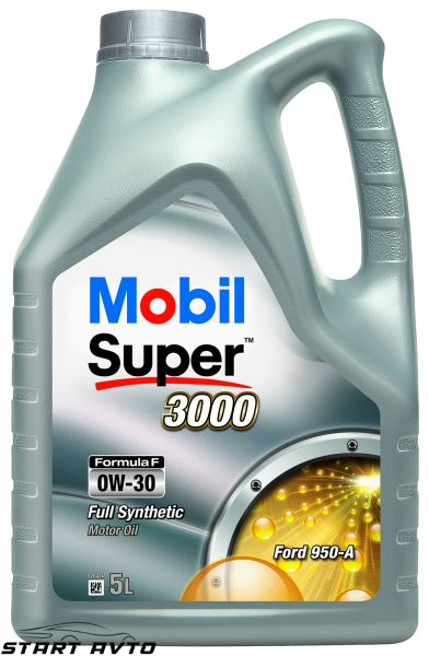 МАСЛО MOBIL SUPER 3000 FORMULA F 0W30 - 5 ЛИТРА